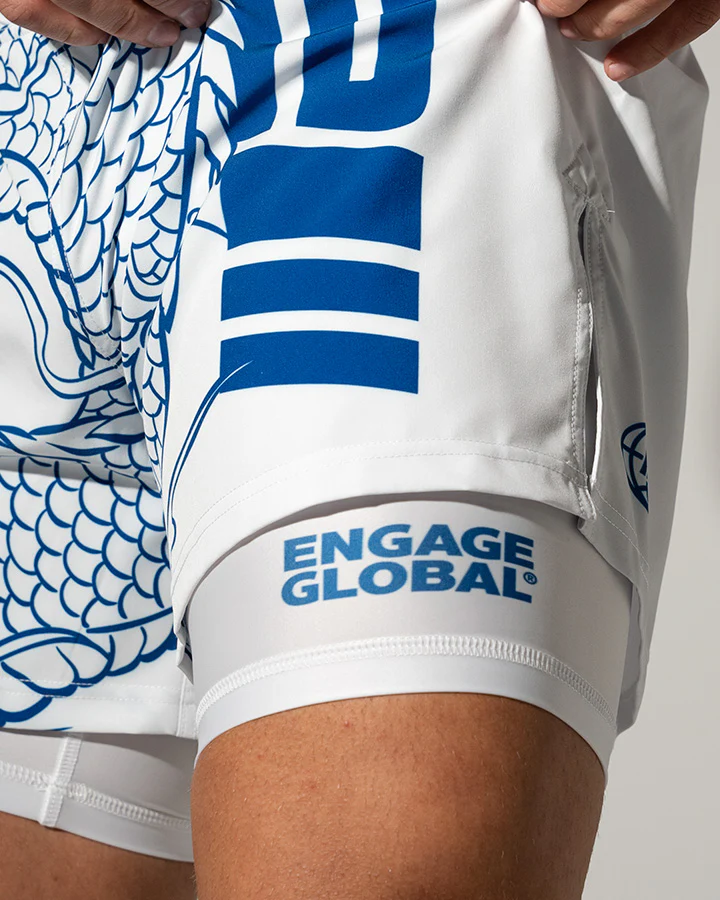 Blue Dragon 2-in-1 Hybrid Shorts - Image 3