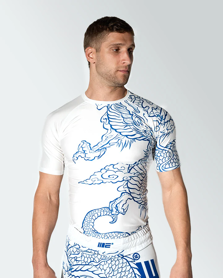 Blue Dragon Short Sleeve Rash Guard - Image 2
