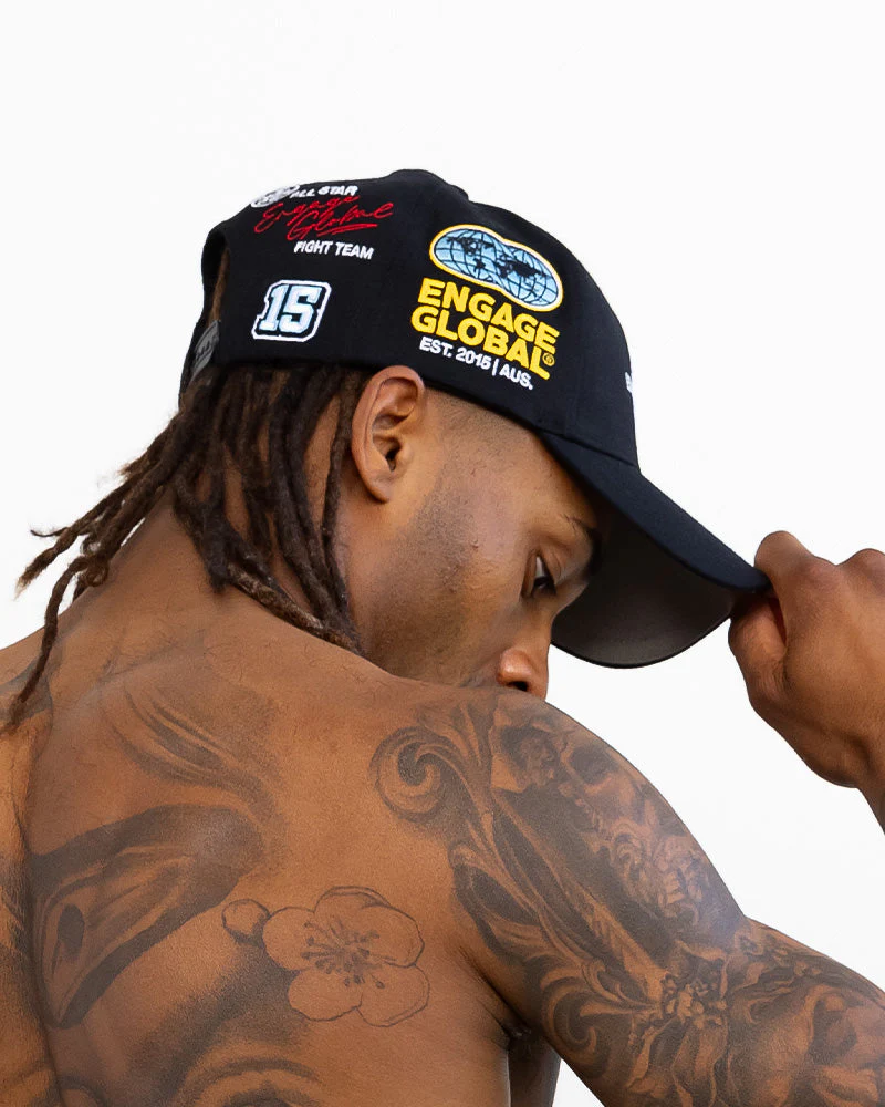 Engage Championship Snapback Hat - Black - Image 5