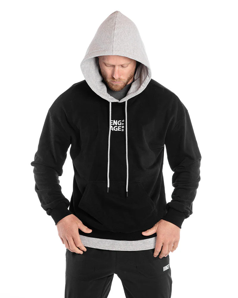 Engage Under-Hood Crewneck (Heather Grey) - Image 6