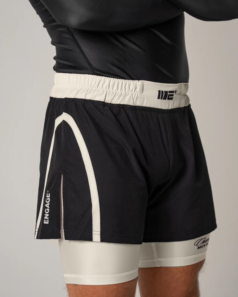 Invictus (Black) 2-in-1 Hybrid Shorts - Image 4