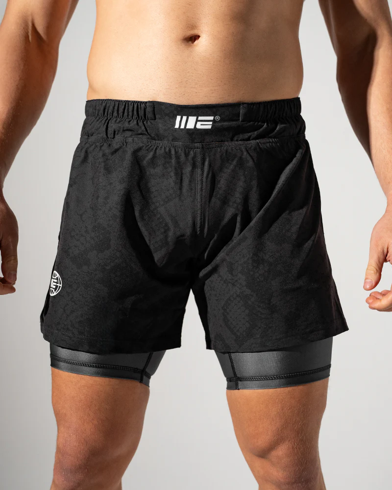 Viper (Onyx) 2-in-1 Hybrid Shorts - Image 2
